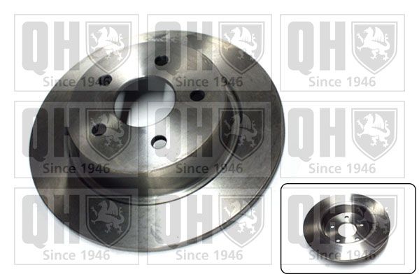 QUINTON HAZELL Тормозной диск BDC6055